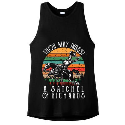 Thou May Ingest A Satchel Of Richards Ladies PosiCharge Tri-Blend Wicking Tank