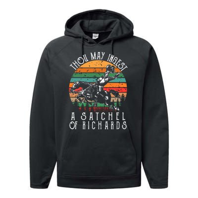 Thou May Ingest A Satchel Of Richards Performance Fleece Hoodie