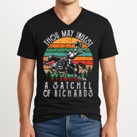 Thou May Ingest A Satchel Of Richards V-Neck T-Shirt