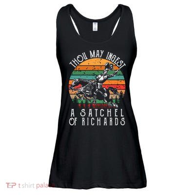 Thou May Ingest A Satchel Of Richards Ladies Essential Flowy Tank