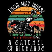 Thou May Ingest A Satchel Of Richards 16 in Basic Backpack