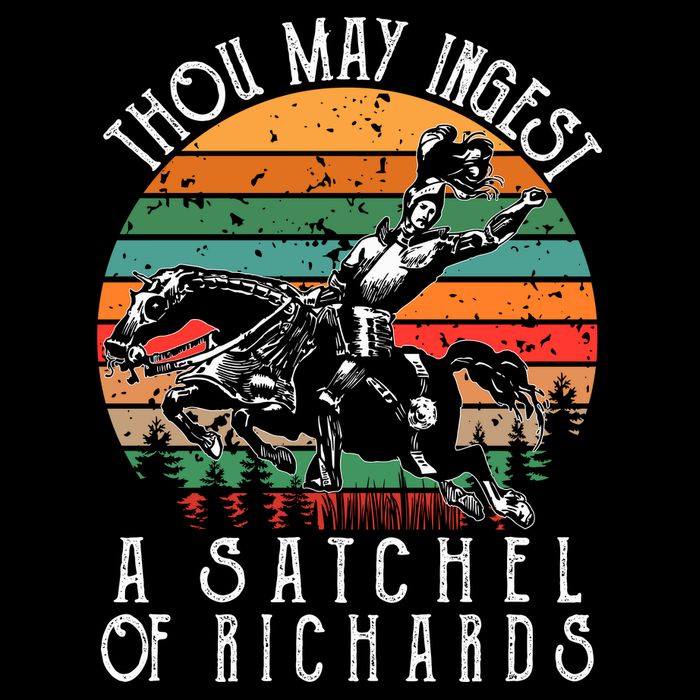 Thou May Ingest A Satchel Of Richards 16 in Basic Backpack