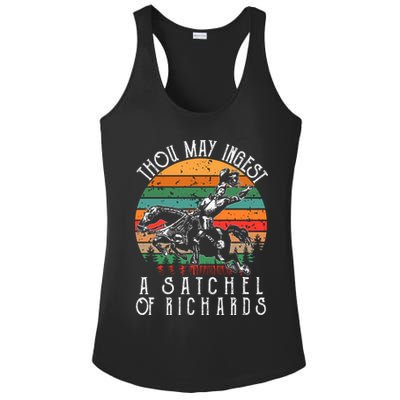 Thou May Ingest A Satchel Of Richards Ladies PosiCharge Competitor Racerback Tank