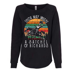 Thou May Ingest A Satchel Of Richards Womens California Wash Sweatshirt