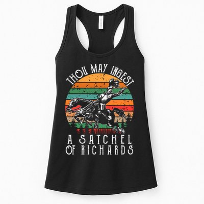 Thou May Ingest A Satchel Of Richards Womens Tank Top