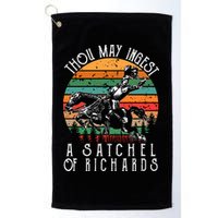 Thou May Ingest A Satchel Of Richards Golf Towel