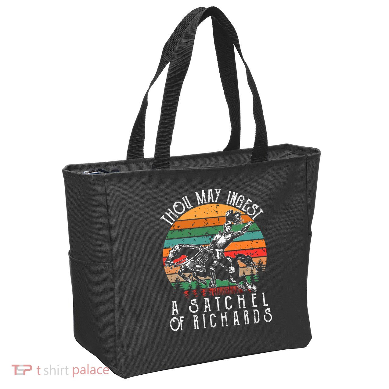 Thou May Ingest A Satchel Of Richards Zip Tote Bag