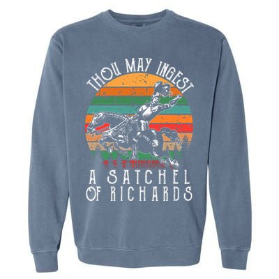 Thou May Ingest A Satchel Of Richards Garment-Dyed Sweatshirt
