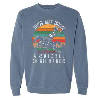 Thou May Ingest A Satchel Of Richards Garment-Dyed Sweatshirt