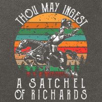 Thou May Ingest A Satchel Of Richards Cotton Canvas Backpack