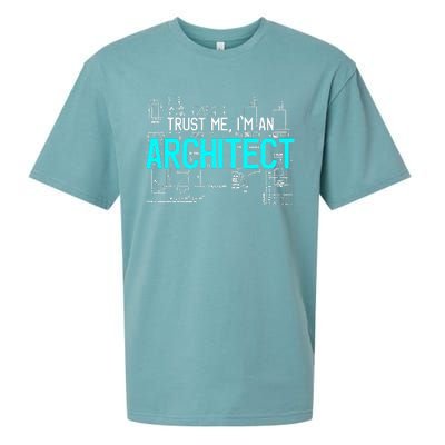 Trust Me I'm An Architect Architecture Students Gift Sueded Cloud Jersey T-Shirt