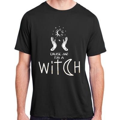 Trust Me I'm Witch Witchcraft Coven Wicca Halloween Adult ChromaSoft Performance T-Shirt