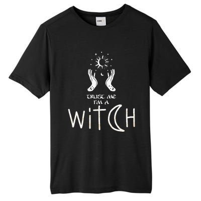 Trust Me I'm Witch Witchcraft Coven Wicca Halloween Tall Fusion ChromaSoft Performance T-Shirt