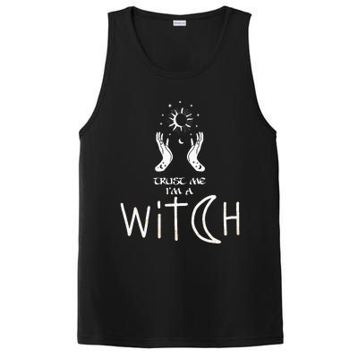 Trust Me I'm Witch Witchcraft Coven Wicca Halloween PosiCharge Competitor Tank