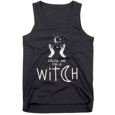 Trust Me I'm Witch Witchcraft Coven Wicca Halloween Tank Top