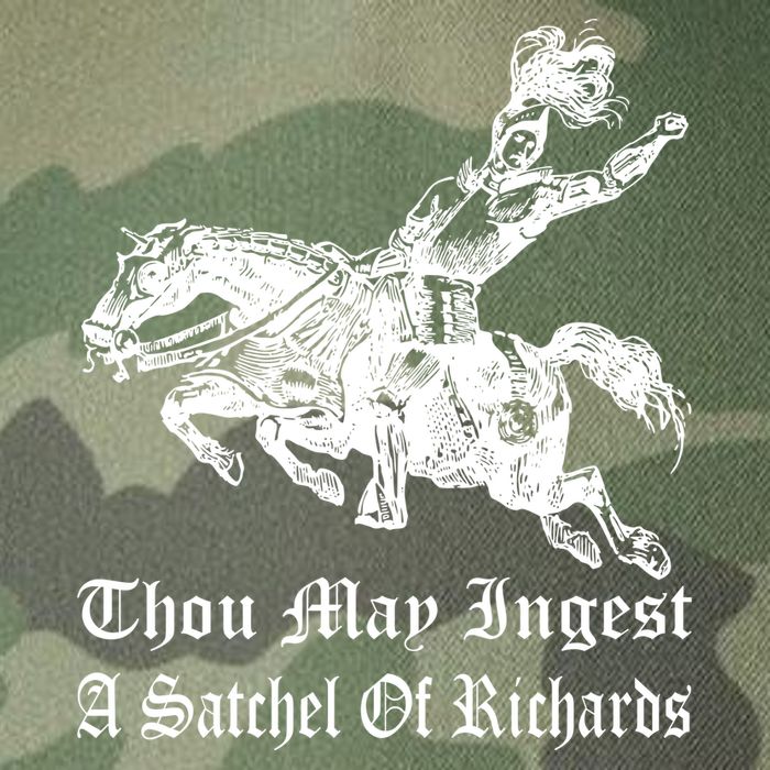 Thou May Ingest A Satchel Of Richards Legacy Tie Dye Trucker Hat