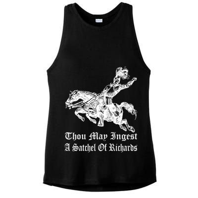 Thou May Ingest A Satchel Of Richards Ladies PosiCharge Tri-Blend Wicking Tank