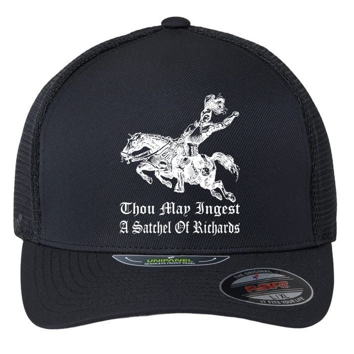 Thou May Ingest A Satchel Of Richards Flexfit Unipanel Trucker Cap