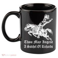 Thou May Ingest A Satchel Of Richards 11oz C Handle Ceramic Mug