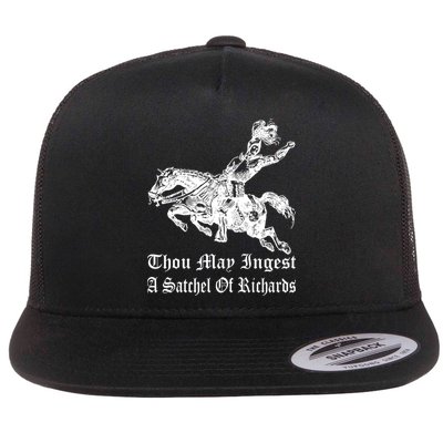 Thou May Ingest A Satchel Of Richards Flatbill Hat