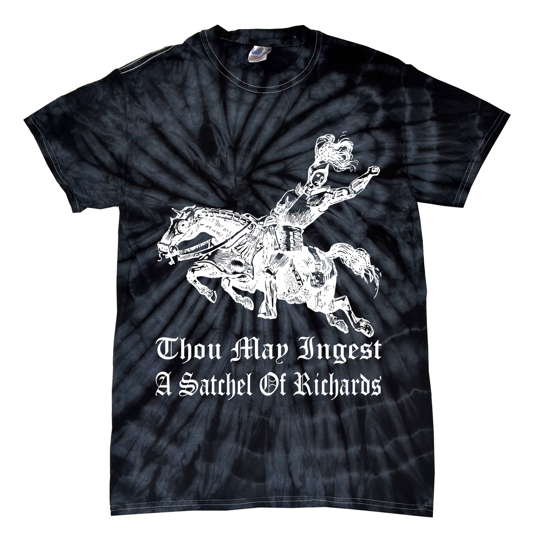 Thou May Ingest A Satchel Of Richards Tie-Dye T-Shirt