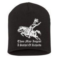 Thou May Ingest A Satchel Of Richards Short Acrylic Beanie