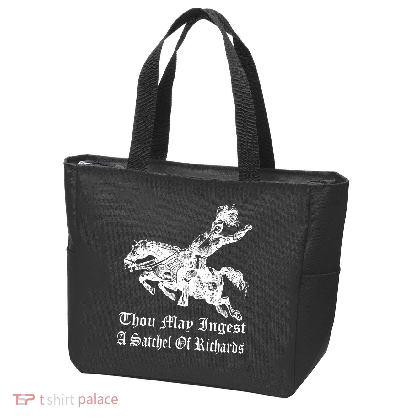 Thou May Ingest A Satchel Of Richards Zip Tote Bag