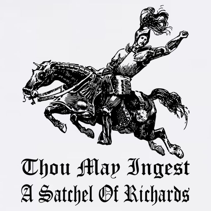 Thou May Ingest A Satchel Of Richards Garment-Dyed Sweatshirt