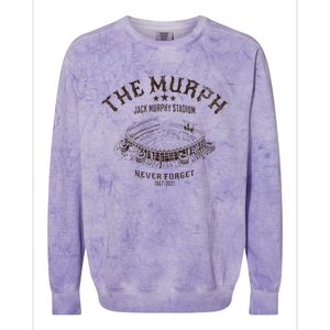 The Murph Jack Murphy Stadium San Diego Baseball Colorblast Crewneck Sweatshirt