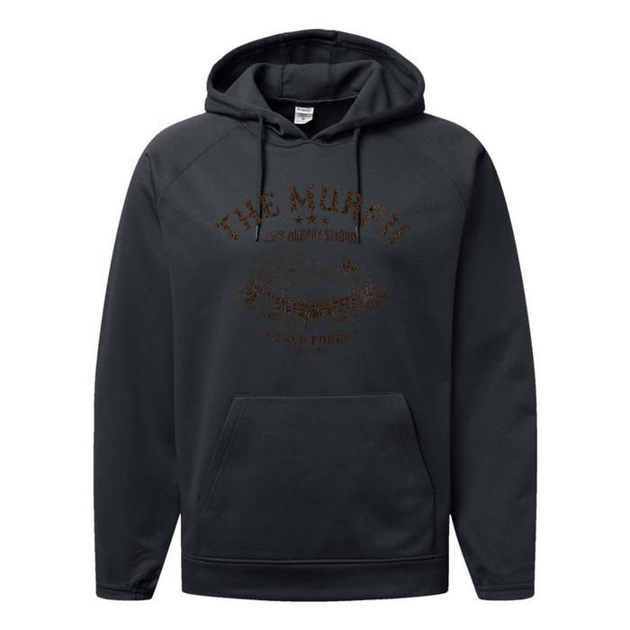 The Murph Jack Murphy Stadium San Diego Baseball Performance Fleece Hoodie