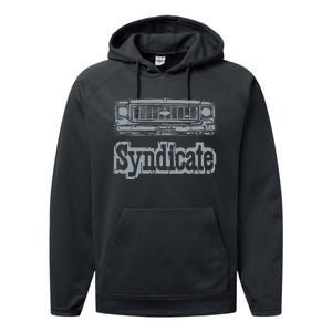 The Msg Jack Wearing Squarebody Syndicate Performance Fleece Hoodie