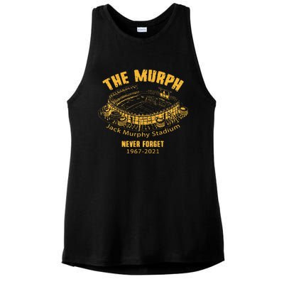 The Murph Jack Murphy Stadium San Diego Baseball Ladies PosiCharge Tri-Blend Wicking Tank