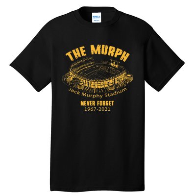 The Murph Jack Murphy Stadium San Diego Baseball Tall T-Shirt