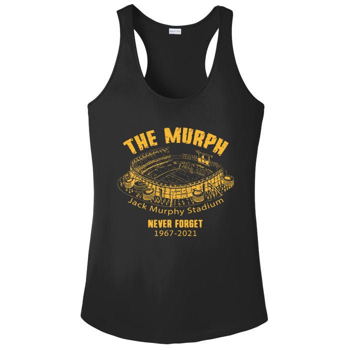 The Murph Jack Murphy Stadium San Diego Baseball Ladies PosiCharge Competitor Racerback Tank