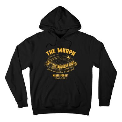 The Murph Jack Murphy Stadium San Diego Baseball Tall Hoodie