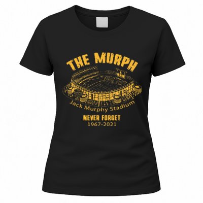 The Murph Jack Murphy Stadium San Diego Baseball Women's T-Shirt