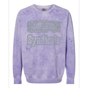 The Msg Jack Wearing Squarebody Syndicate Colorblast Crewneck Sweatshirt