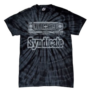 The Msg Jack Wearing Squarebody Syndicate Tie-Dye T-Shirt