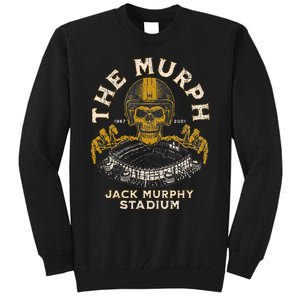 The Murph Jack Murphy Stadium San Diego Baseball Tall Sweatshirt