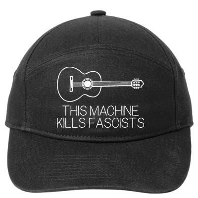 This Machine Kills Fascists 7-Panel Snapback Hat