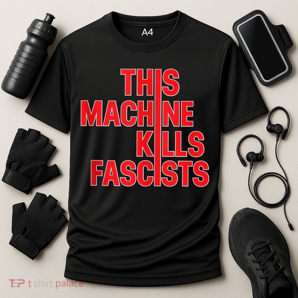 This Machine Kills Fascists Performance Shirt