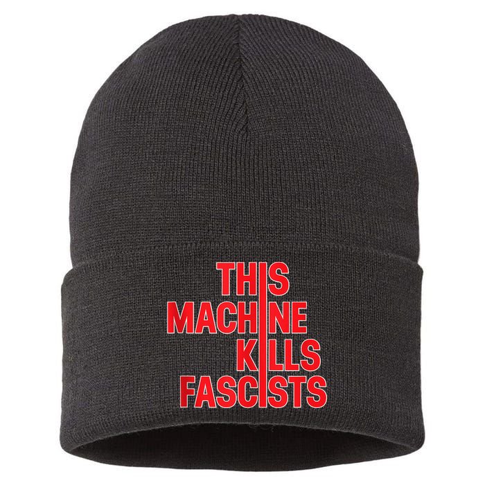 This Machine Kills Fascists Sustainable Knit Beanie