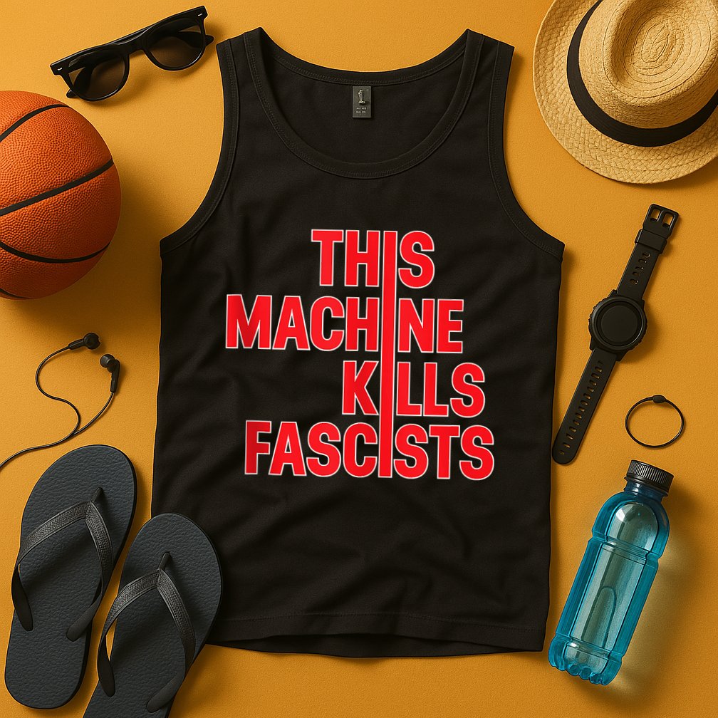This Machine Kills Fascists Tank Top