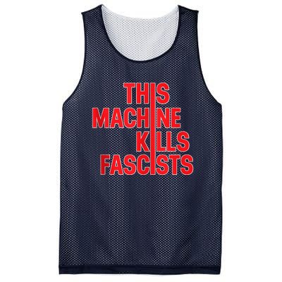 This Machine Kills Fascists Mesh Reversible Basketball Jersey Tank