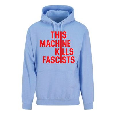 This Machine Kills Fascists Unisex Surf Hoodie