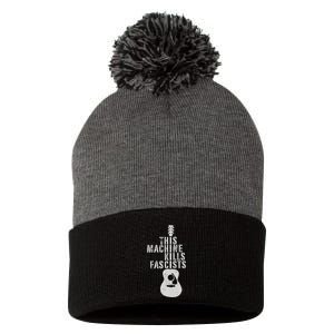 This Machine Kills Fascists Pom Pom 12in Knit Beanie