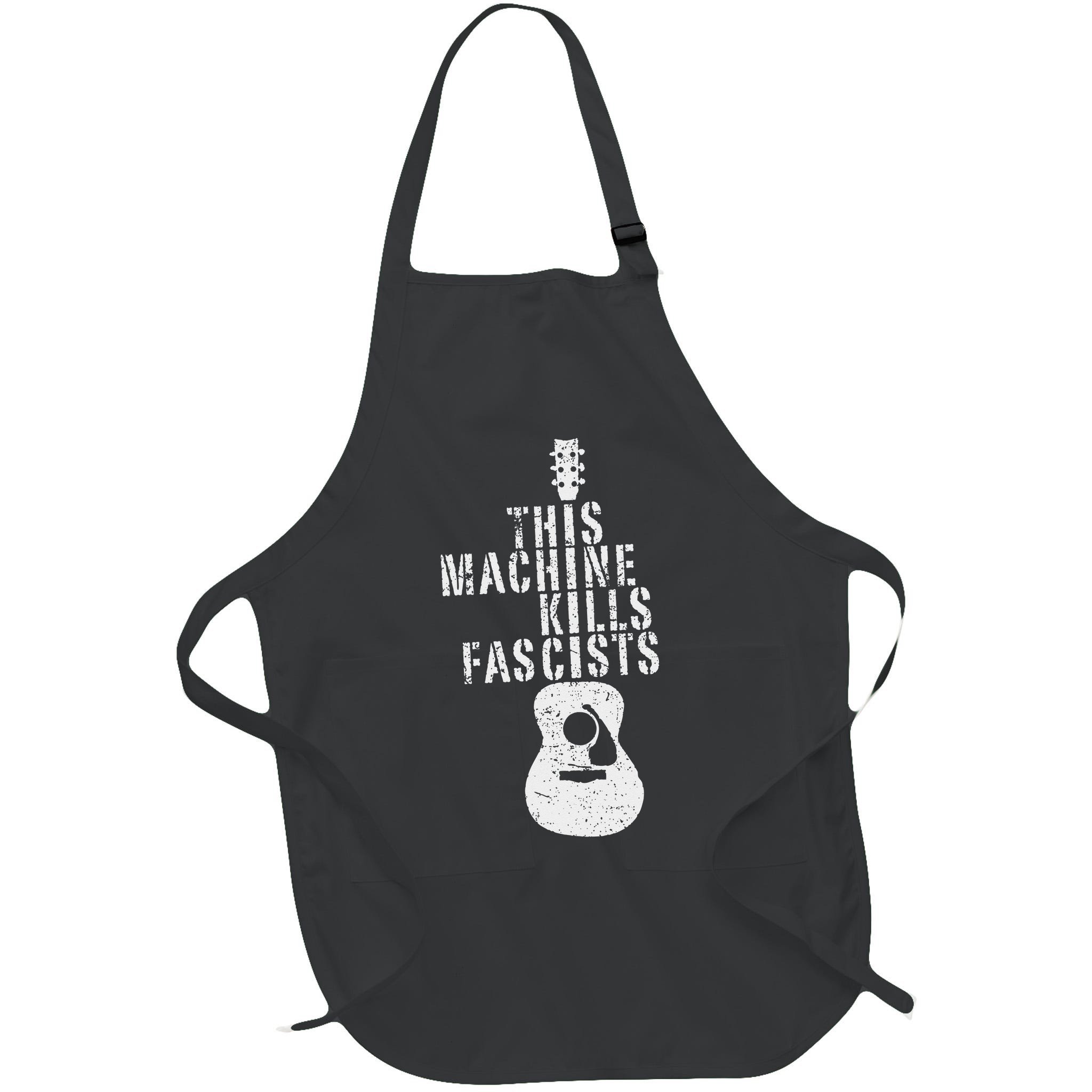 This Machines Kills Fascists Funny Guitar Music Lover Apron
