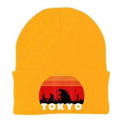 Tokyo Monster Kaiju Attacking Japan Knit Cap Winter Beanie