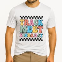 Track Meet Kinda Day Track And Field Mom Runner For Girl Cooling Performance Crew T-Shirt