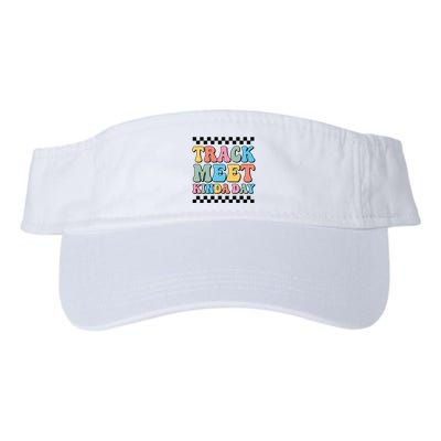 Track Meet Kinda Day Track And Field Mom Runner For Girl Visor